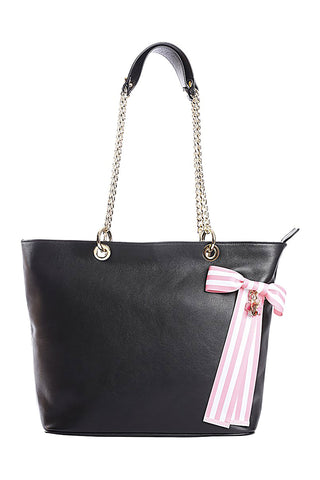 Leather Shoulder Bag with Detachable Guard Purse