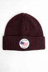 I.S.M. 'Lone Star' Red Cashmere Beanie