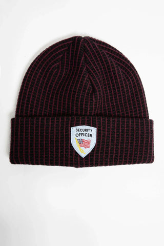 I.S.M. 'American Flag' Red Cashmere Beanie