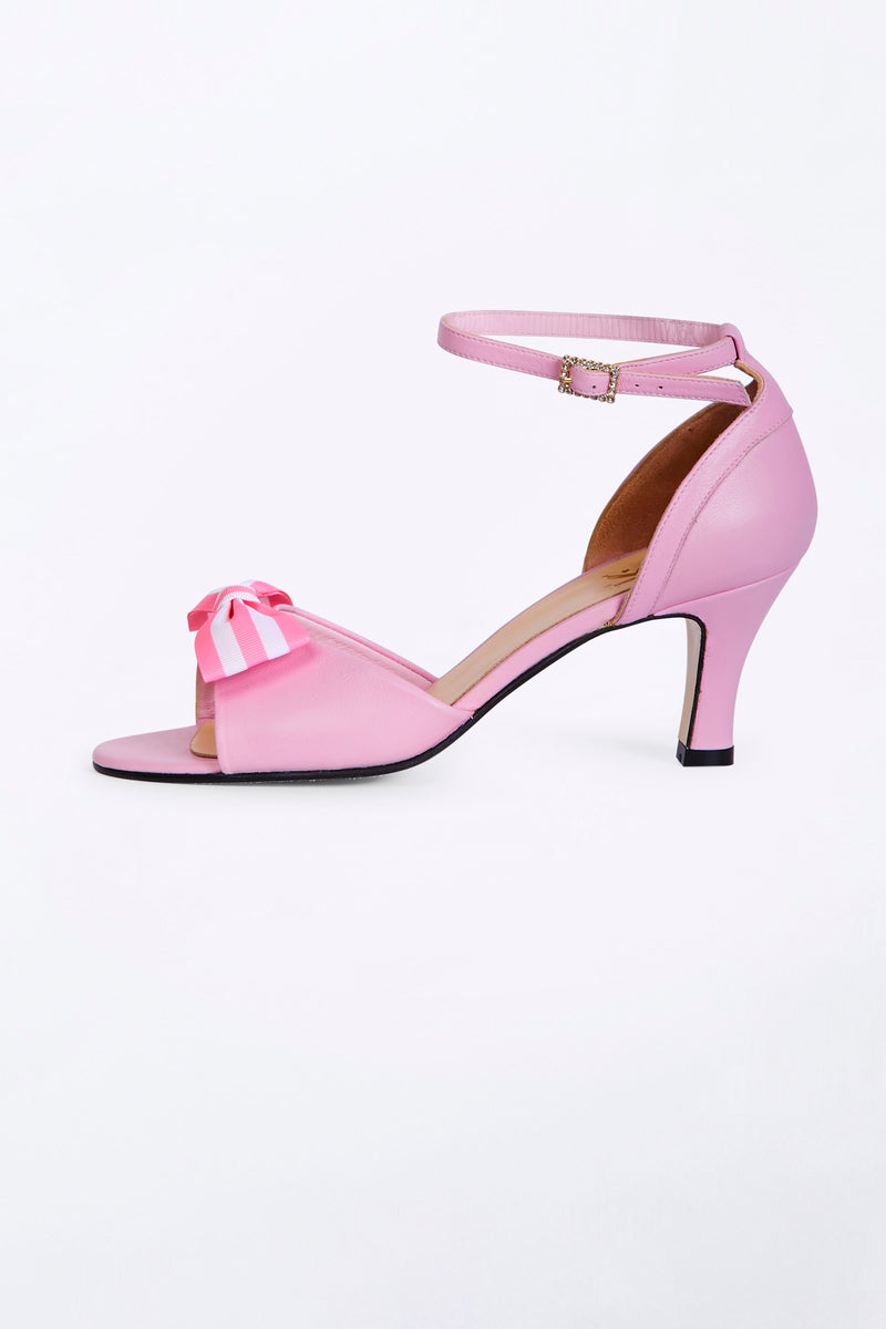Pink Dancing Heels with Double Pin