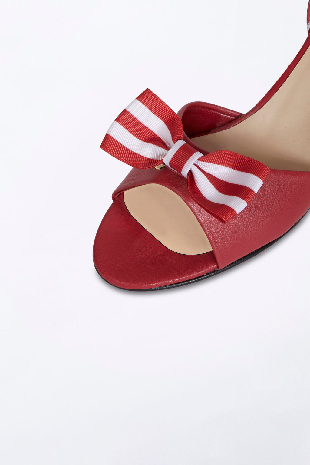 Red Dancing Heels with Double Pin