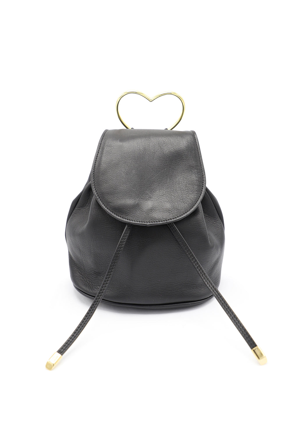 Heart Shaped Leather Bag