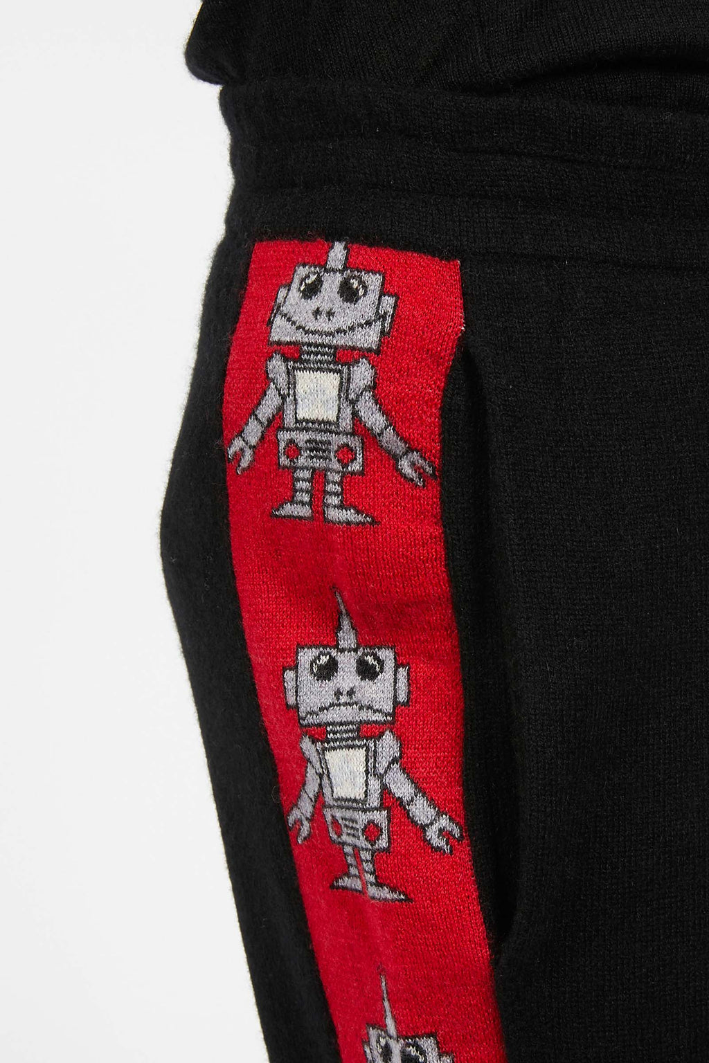 Kids Robot Cashmere Track Pants