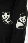 Kids Panda Cashmere Zip Hoodie