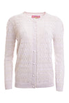 Adrian Classic White Button Up Shirt with Sculpture Buttons