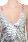 Black Feather Sequin Party Dress