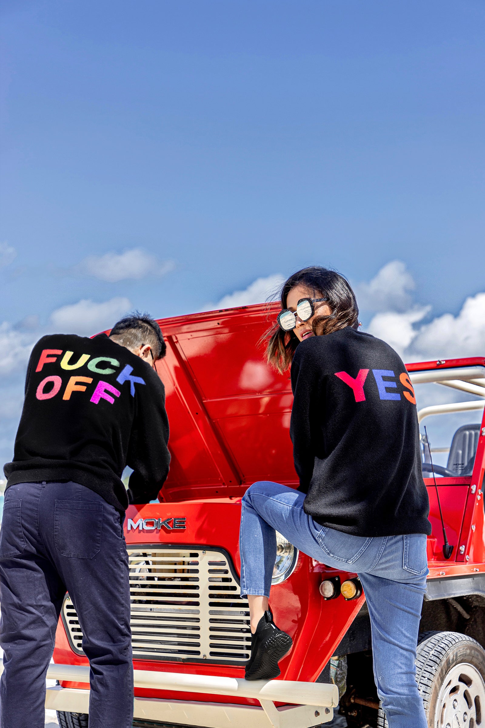 F OFF Cashmere Sweater – Rich Fashion