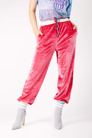 Panda Cashmere Pink Hoodie + Pants (Bundle)
