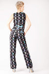 Adrian Schachter Floral Embroidered Suit Trousers