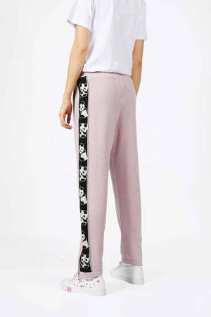 Panda Cashmere Zip Track Pants (2 colors)
