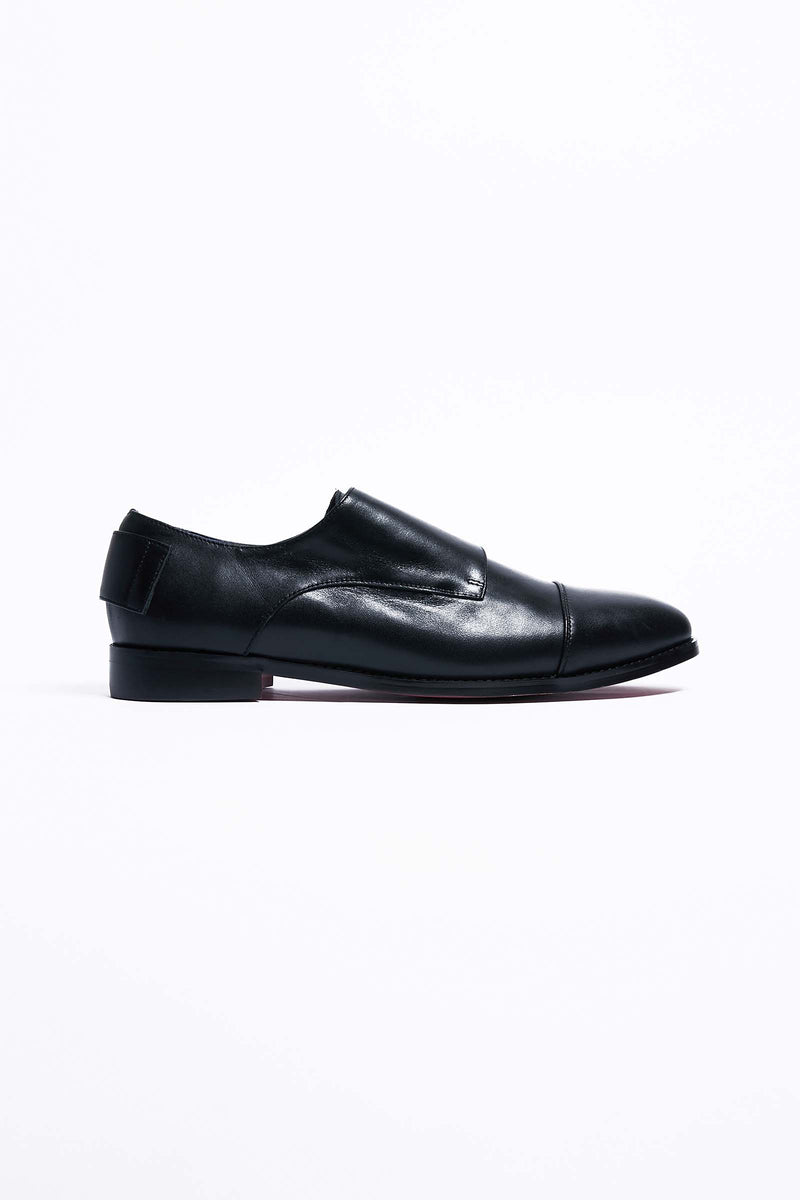 Adrian Mens Leather Buckled Shoes