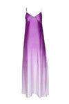 Silk Bead Maxi Dress Lilac