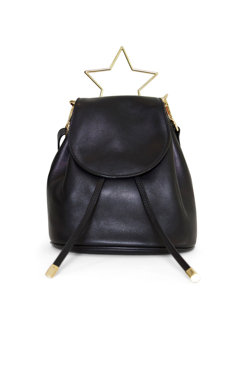 Star Shaped Leather Bag