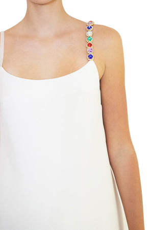 Ilona Rich Luxury White Cape & Dress (Bundle)