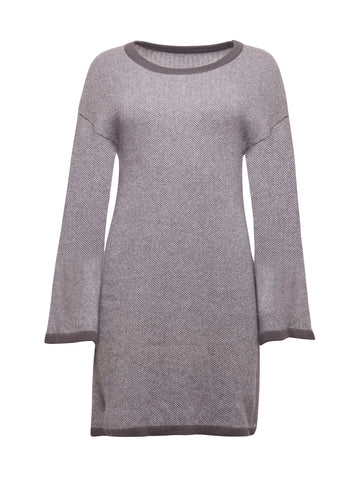 Light Grey Cashmere Jumper Dress